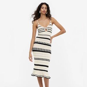 HM Crochet Midi Dress